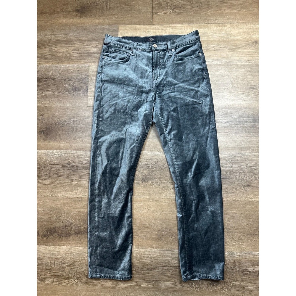 Citizens of Humanity Regular Chino Pants‎ Women's 29x26 Grey Velour Casual